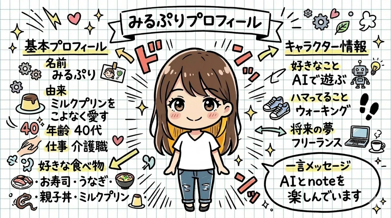 AI初心者の私がプロフィール作ってみた｜NanoBanana vs ChatGPT比較