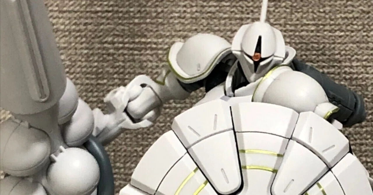 ゆるプラモ記録帖その3【HG 1/144 エグザベ専用ギャン(ハクジ装備
