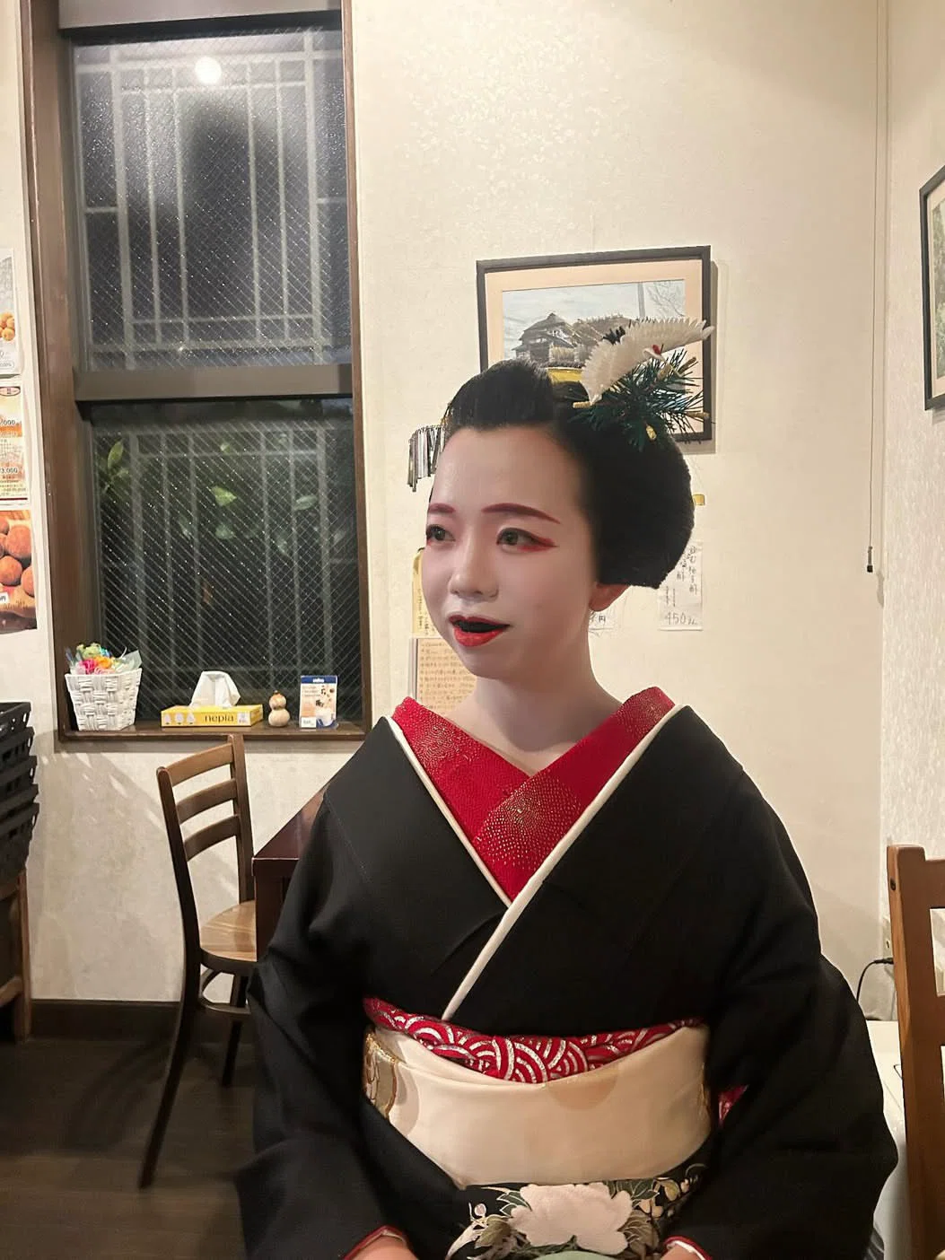 舞妓の襟替え｜吉弥｜芸妓