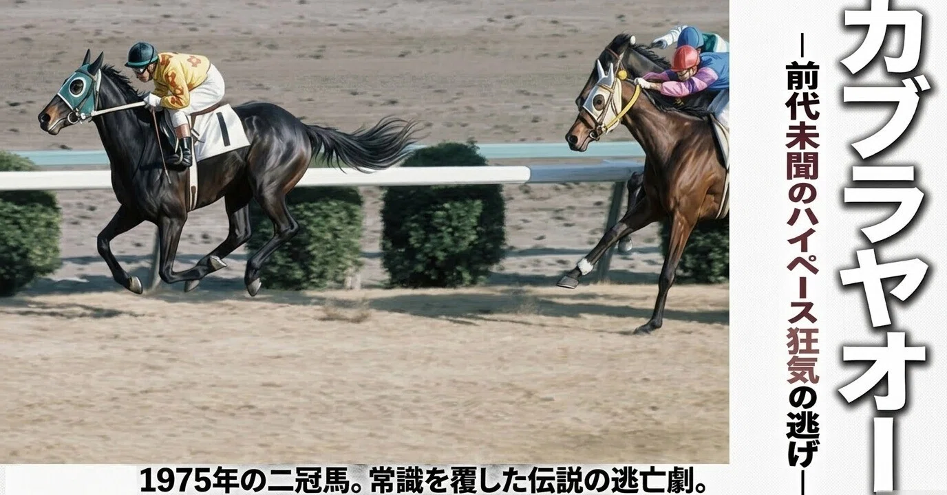 カブラヤオー ― 空前のハイペースと狂気の逃げ ―｜ハサミおじさん