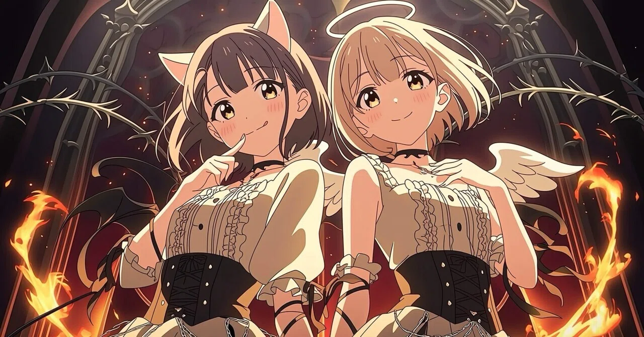 ますすとひよりで作る、小悪魔タロットカード【きょんさん🐾】｜AI