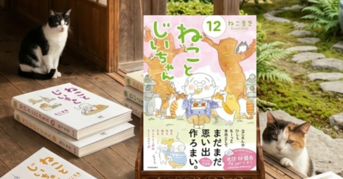 待望『ねことじいちゃん』最新12巻発売！1巻から全巻のあらすじ・魅力