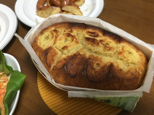 自分にご褒美の簡単バナナケーキ 管理栄養士erika Note 自分にご褒美の簡単バナナケーキ 管理栄養士erika Note
