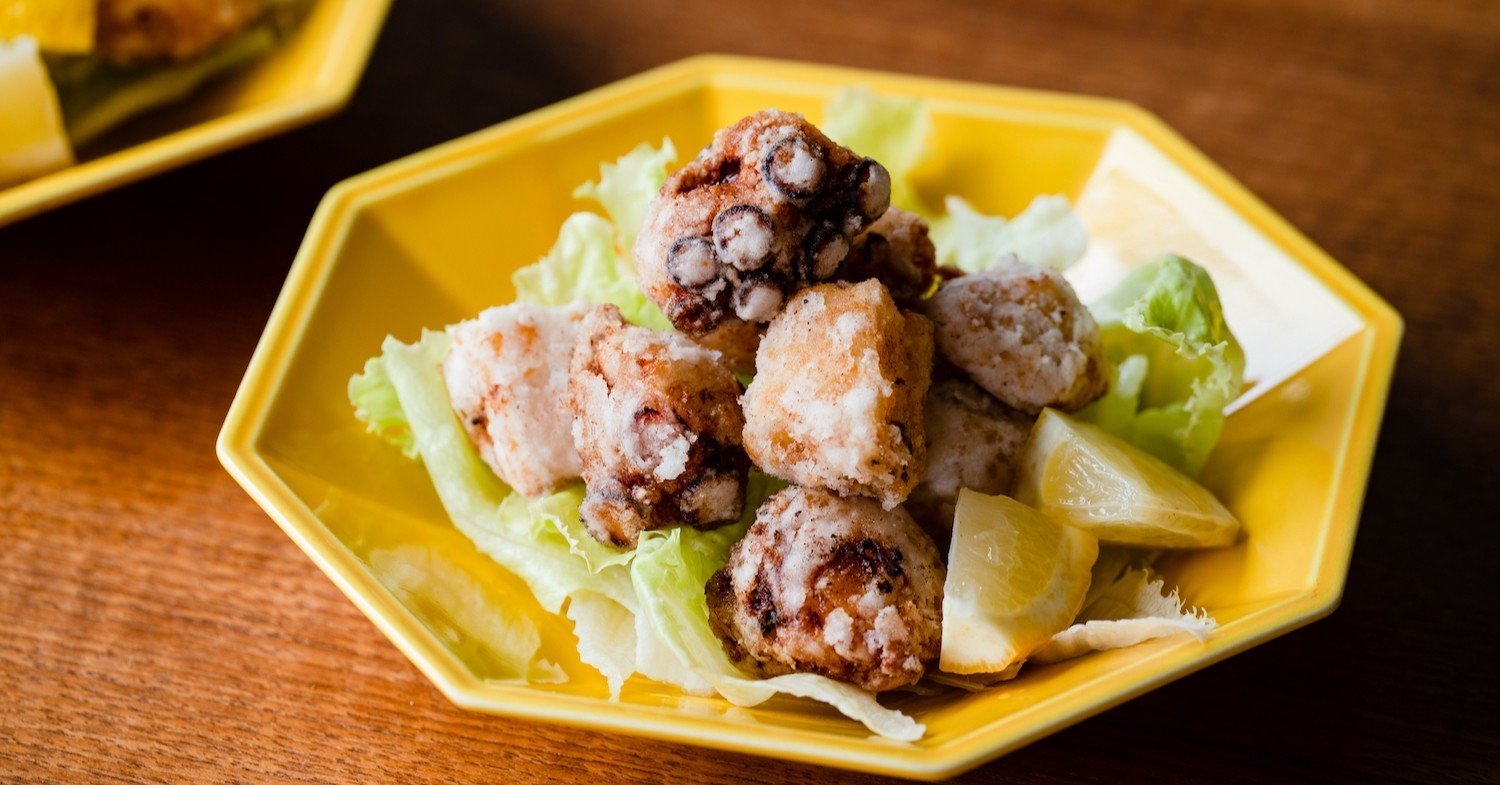 ハイボールと一緒に タコと長芋の唐揚げ Reizoko Ni Almonde 冷蔵庫にあるもんで Note ハイボールと一緒に タコと長芋の唐揚げ Reizoko Ni Almonde 冷蔵庫にあるもんで Note