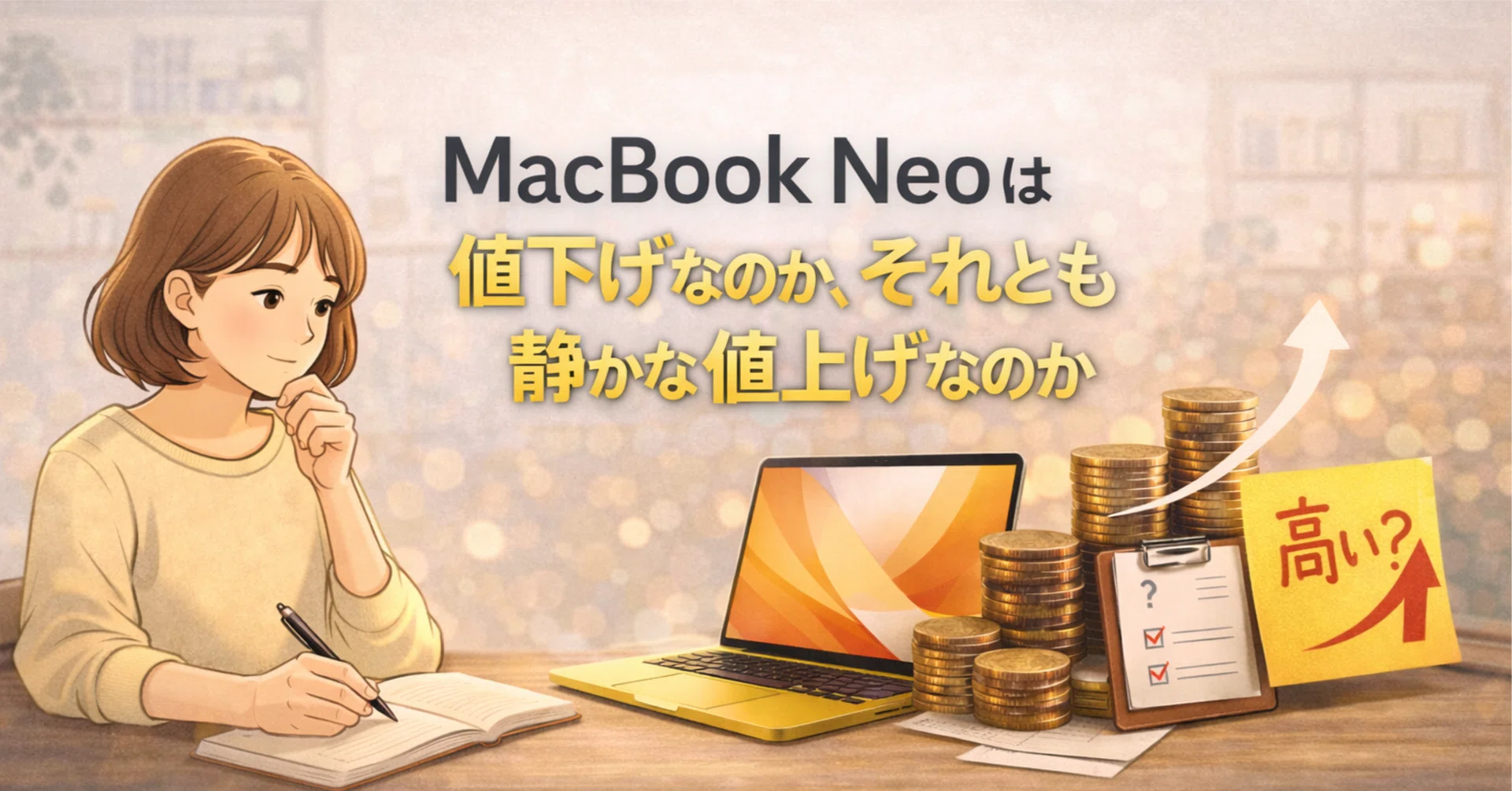 MacBook Neoは値下げなのか、それとも静かな値上げなのか｜さくらこ