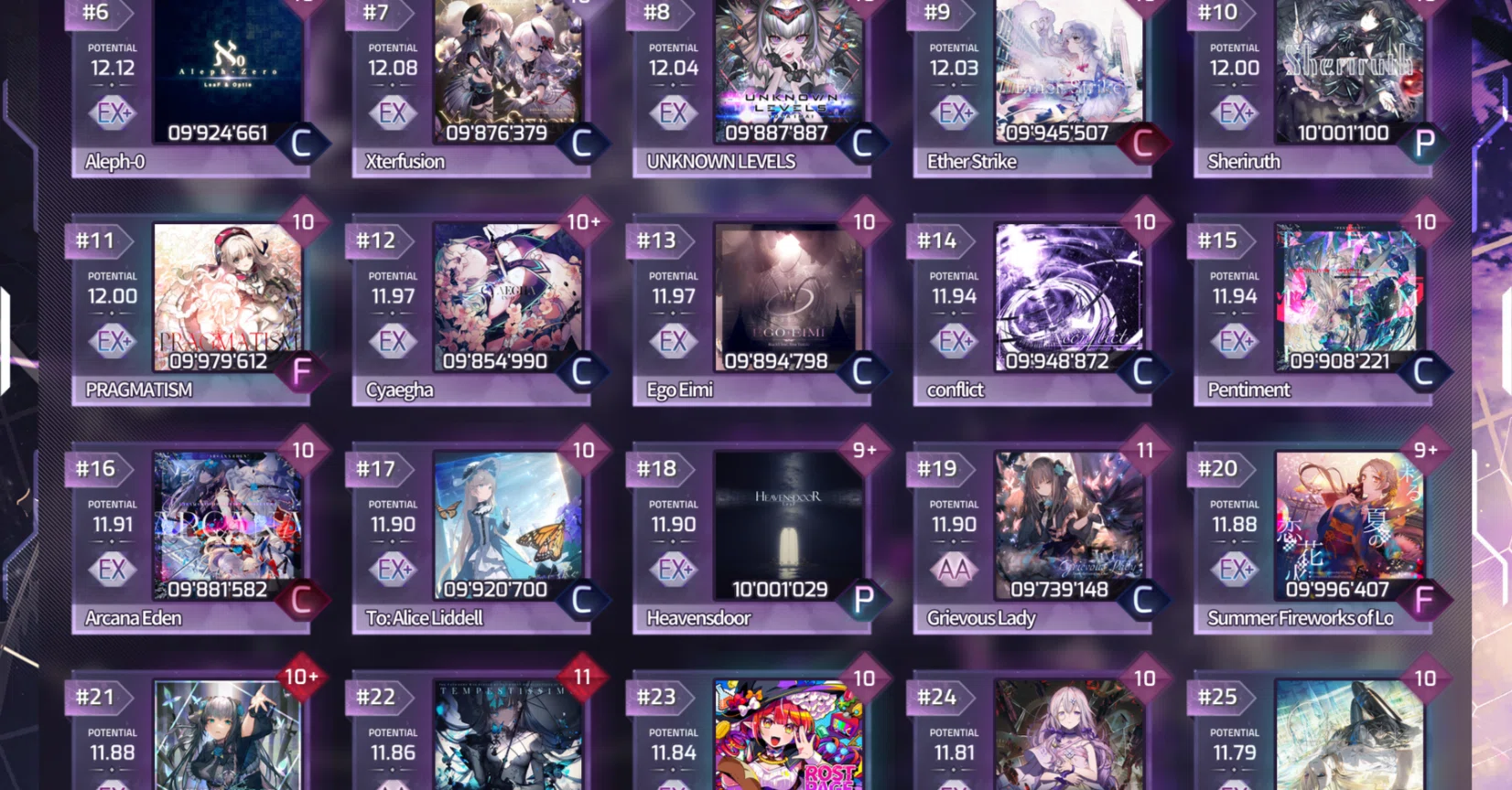 Arcaea】星ポテになりましたnote｜Gaisen