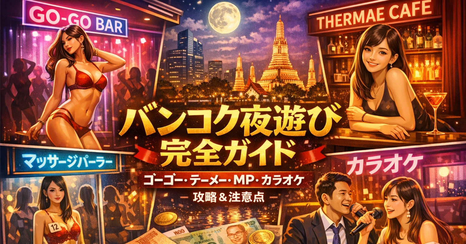 2026年最新】バンコク夜遊び完全ガイド｜ゴーゴーバー・テーメーカフェ