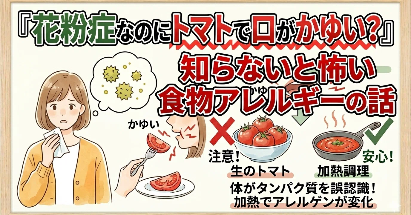 花粉 症 トマト アレルギー
