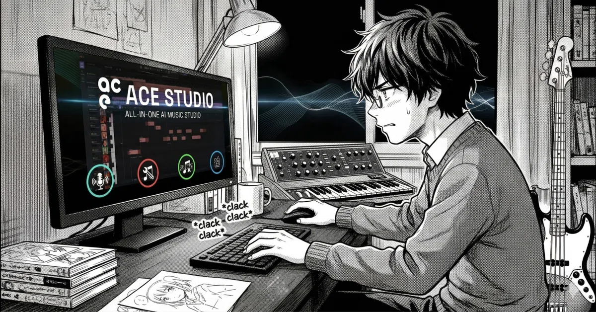 Ace studio ミュージックエンハンサーの使い方（私家版）2026/03/15