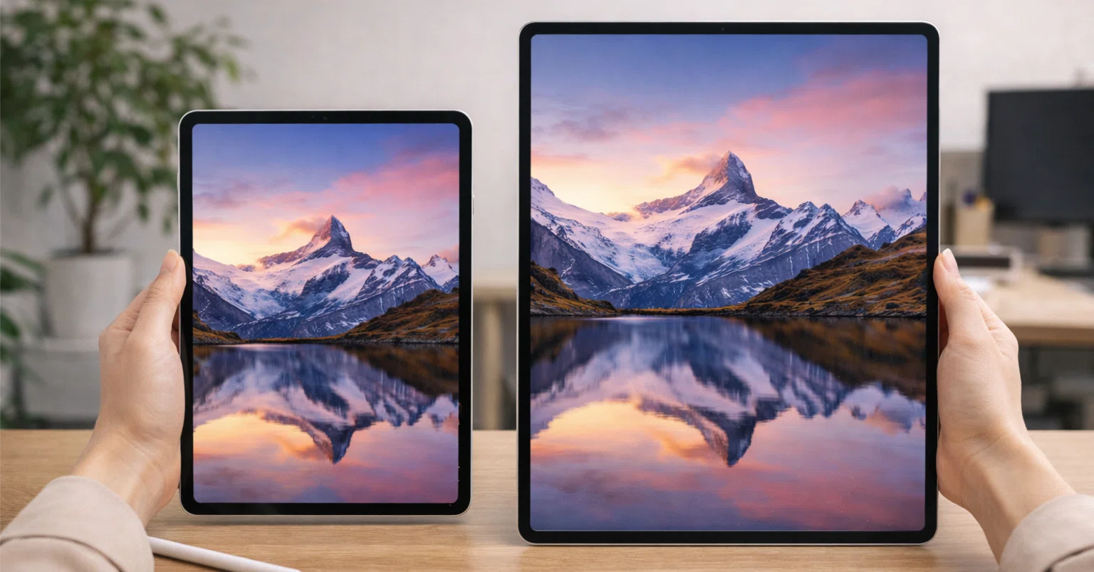 11インチと13インチのタブレットはどっちがいい？後悔しない選び方と