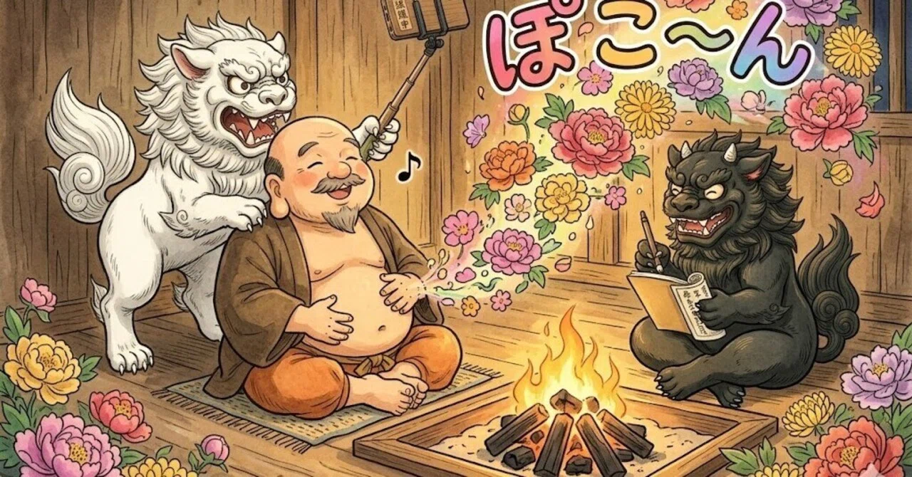 短編小説｜七福神シリーズ【ワンチューブ Vol.4】お腹から花が咲く 