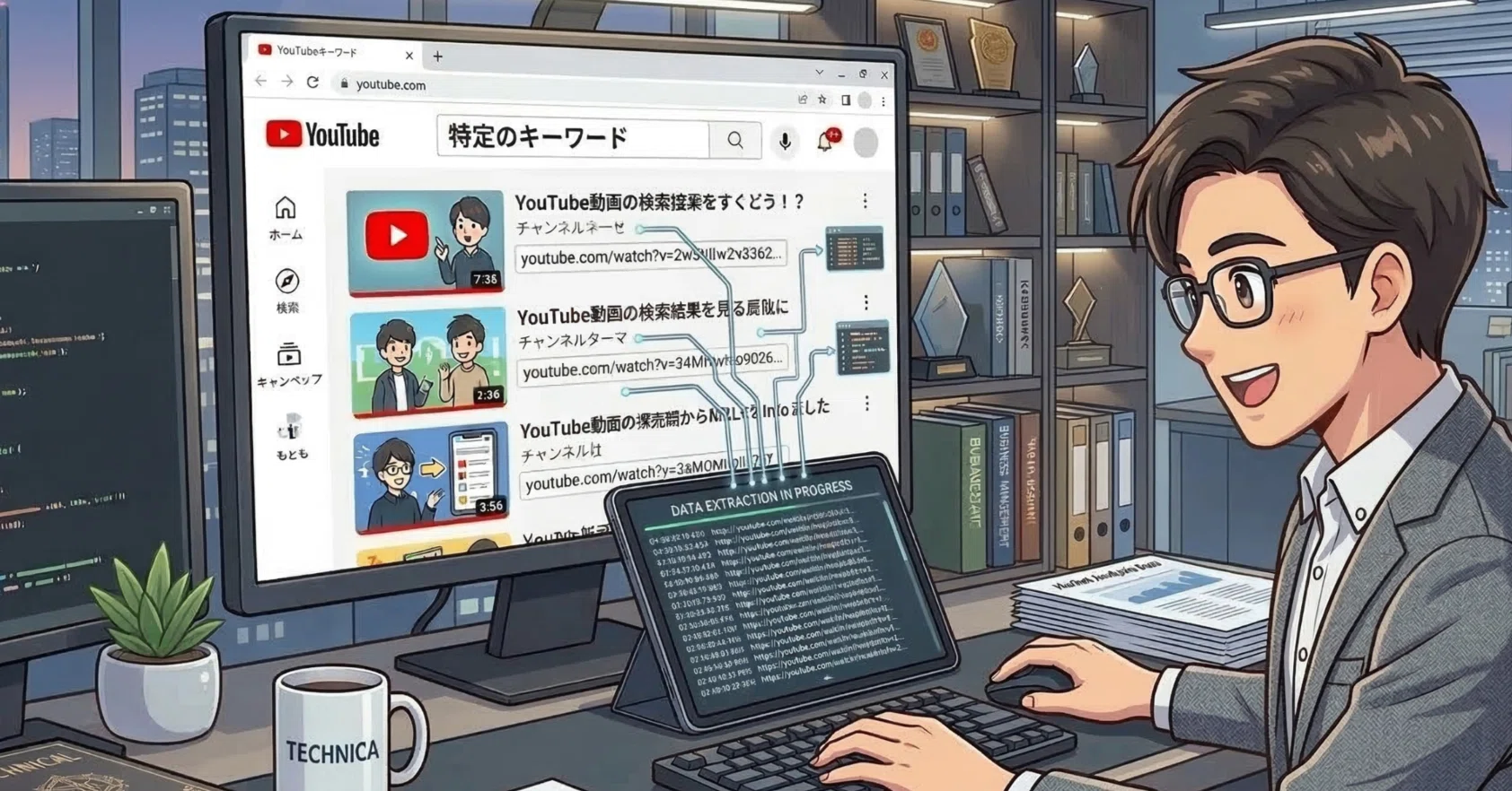 自動スクロールで大量収集】URLをNotebookLMに自動投入するChrome拡張