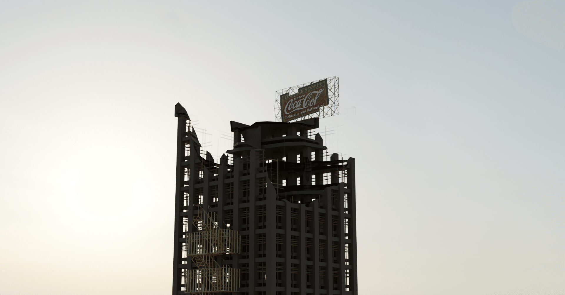 Blenderで荒廃したビルを作る タカハシ カズキ Note