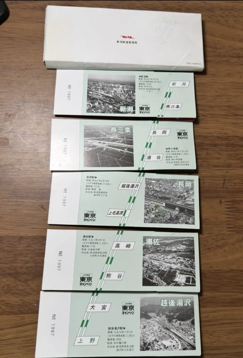 上越新幹線 上野開業記念入場券』🚅1985.3.14 新潟鉄道管理局｜そだ