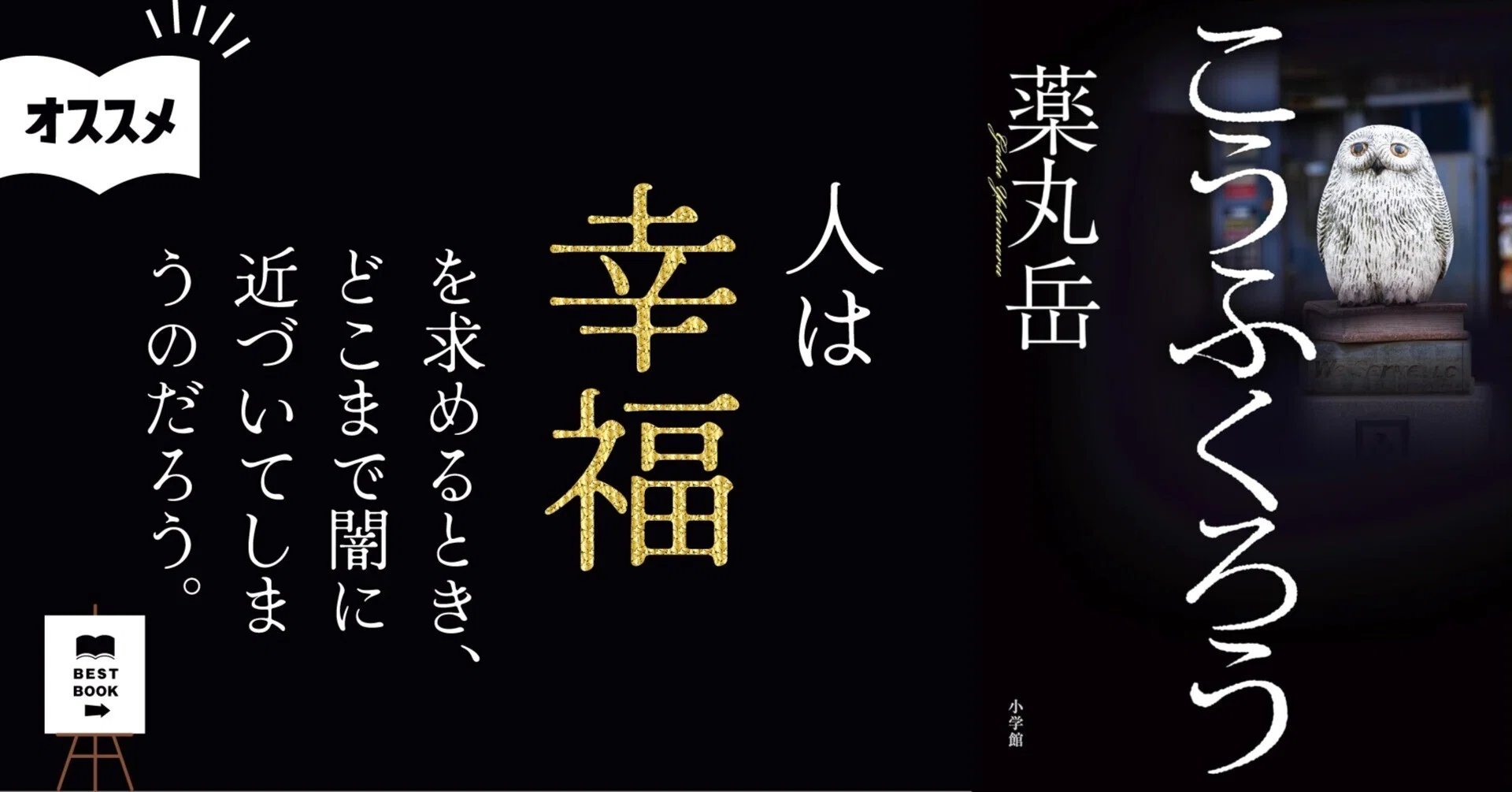📗こうふくろう― 人は「幸福」を求めるとき、どこまで闇に近づいて