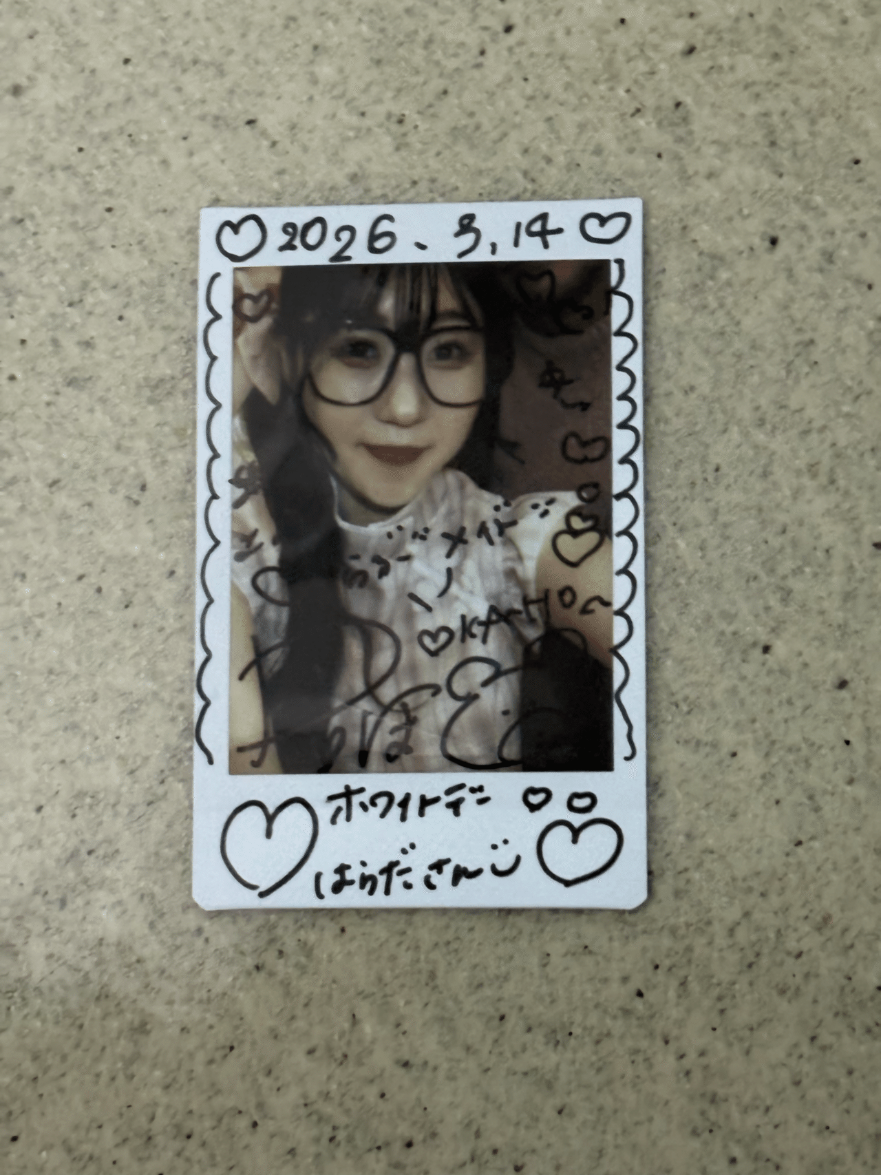 海帆 チェキ⑦ 辻海帆チェキ会 vol. ④｜takaoharada