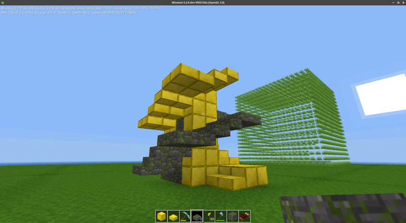 Minetest で さざえ堂 を建てる Ky研究所 Coderdojo横浜港北ニュータウンやってます Note