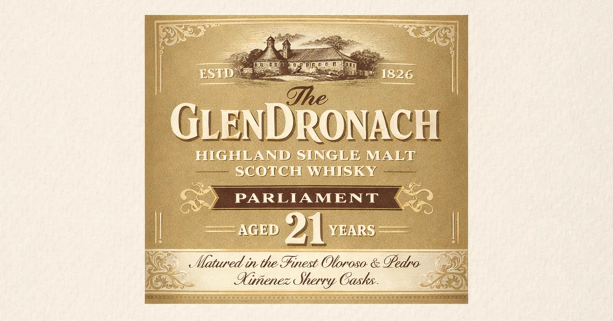 グレンドロナック 21年（The GlenDronach 21 Years Old）｜グラスの底