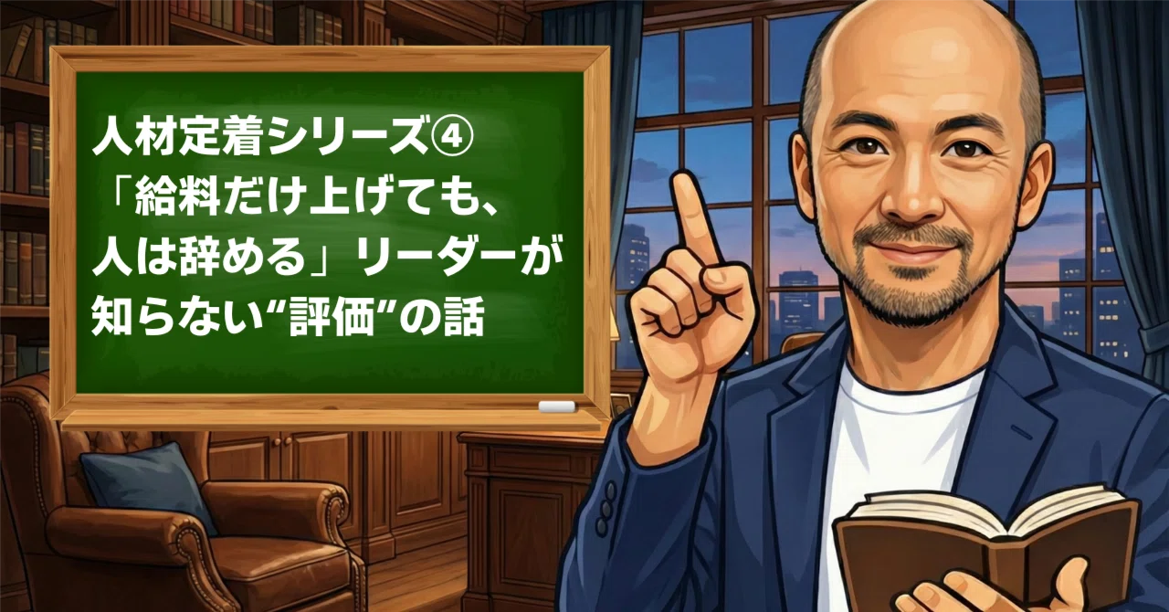 「給料だけ上げても、人は辞める」 リーダーが知らない“評価”の話｜店長の知恵袋｜ひろゆきさん