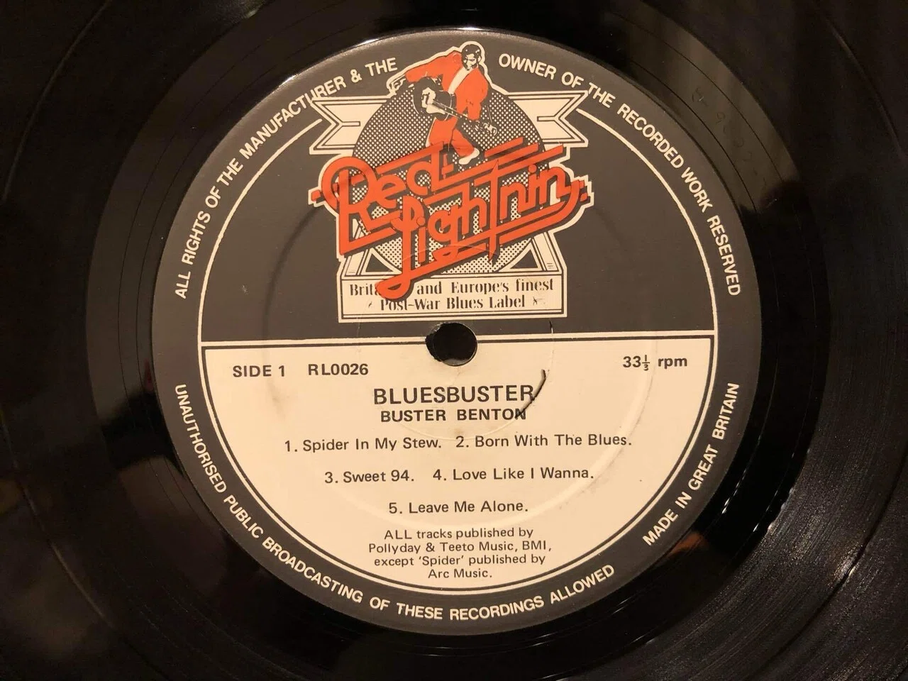 Bluesbuster / Buster Benton ('79)｜Takeshi Tada