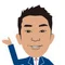 畑とキッチンカーの人