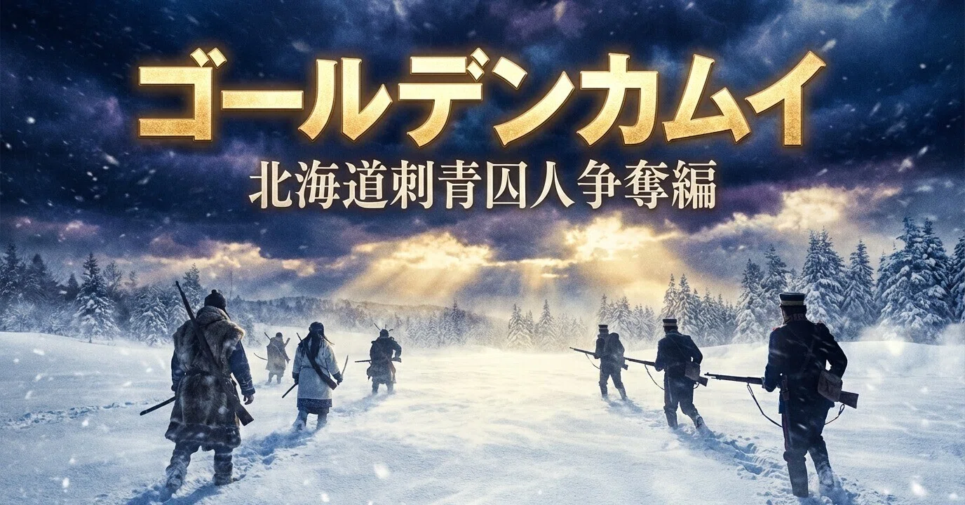 山﨑賢人×玉木宏×眞栄田郷敦が化け物すぎた｜ゴールデンカムイ 北海道 