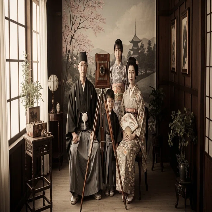 明治時代の写真です。 画像生成AIで明治時代の日本を再現する方法｜田中勇道│AI愛好家