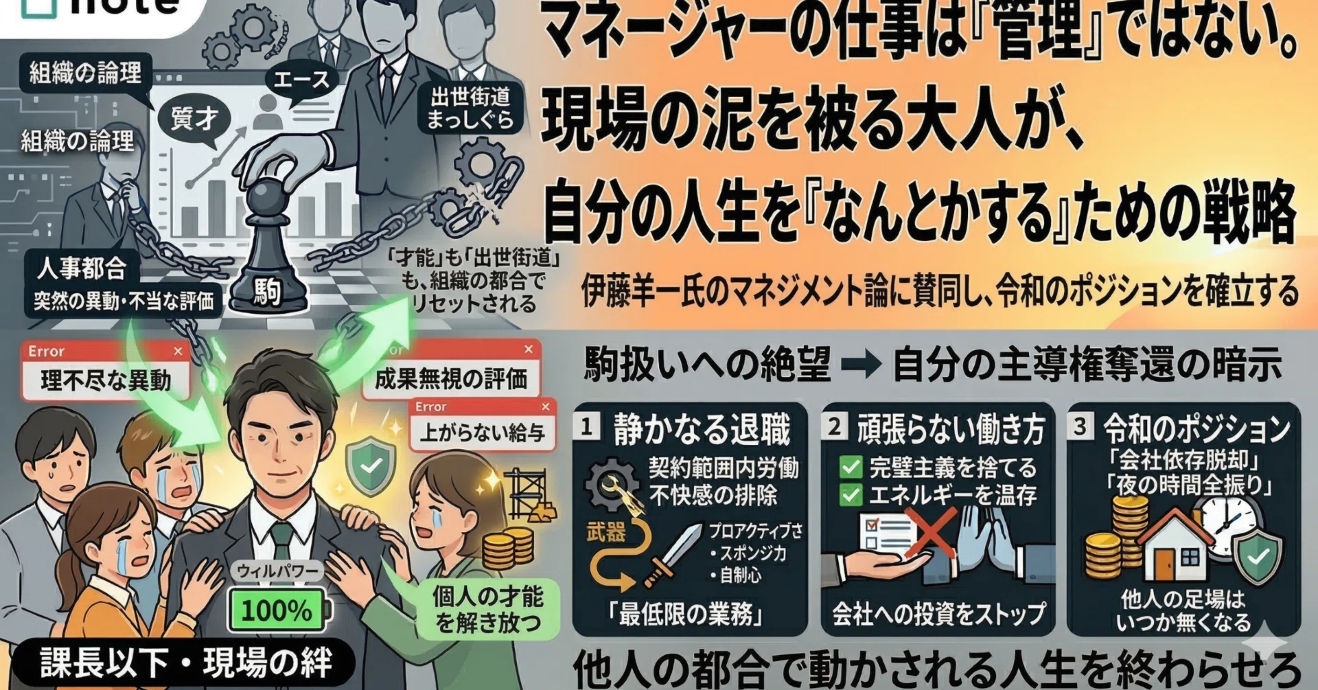 マネージャーの仕事は「管理」ではない。現場の泥を被る大人が、自分の