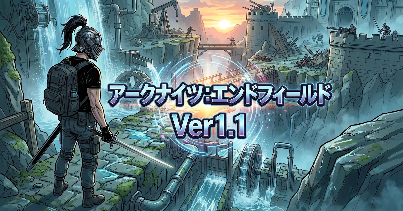 アークナイツ：エンドフィールド Ver1.1感想｜ヨハク