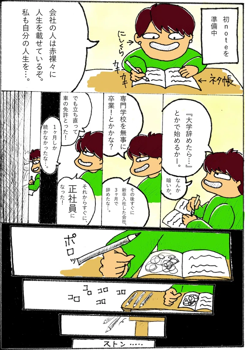 大学中退 ニート生活 絶対推奨できないけど 私個人には役に立っていた話 文響社 Note