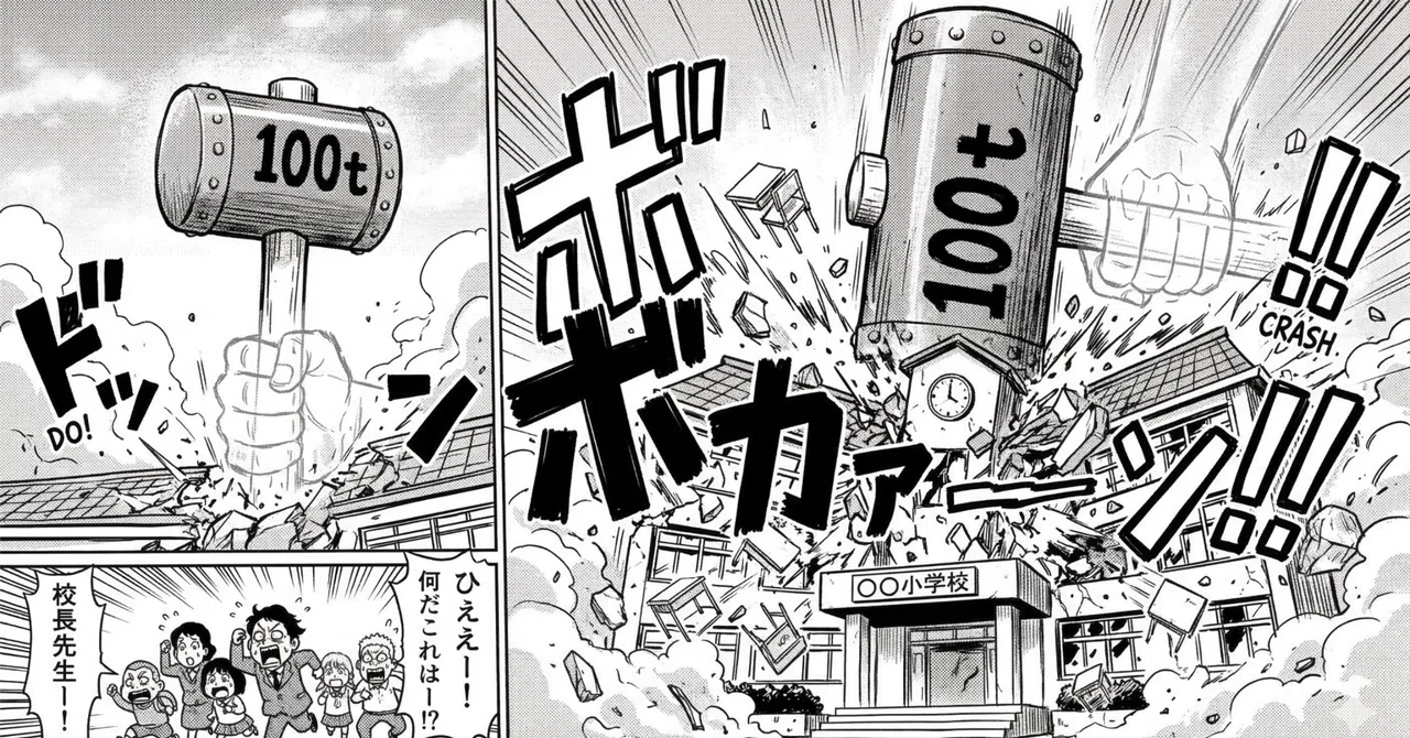 100tハンマーは不要？ 合法的な「小学校の壊し方」｜境小学校をまもる保護者の会