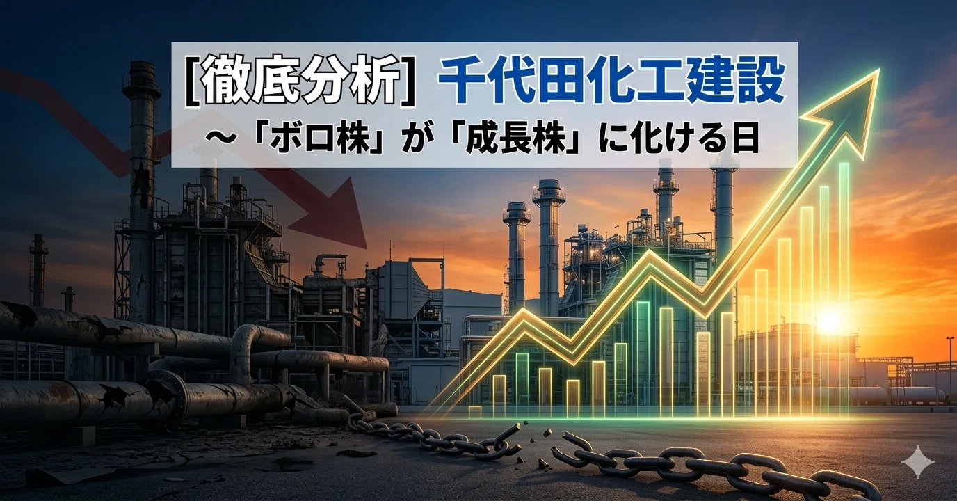 2026年最新】千代田化工建設（6366）徹底分析：PER3倍台、純利益800億