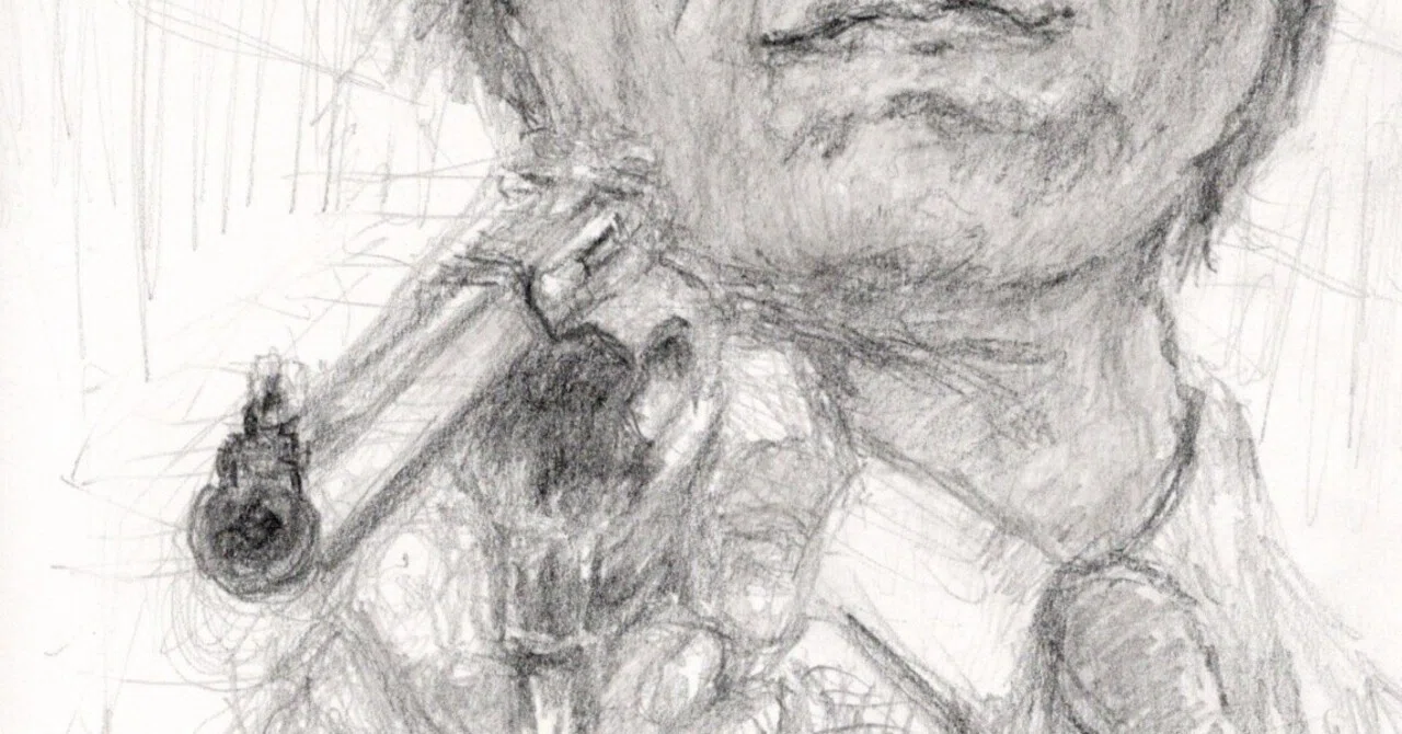 鉛筆画】Go ahead！ make my day！｜Atelier Non