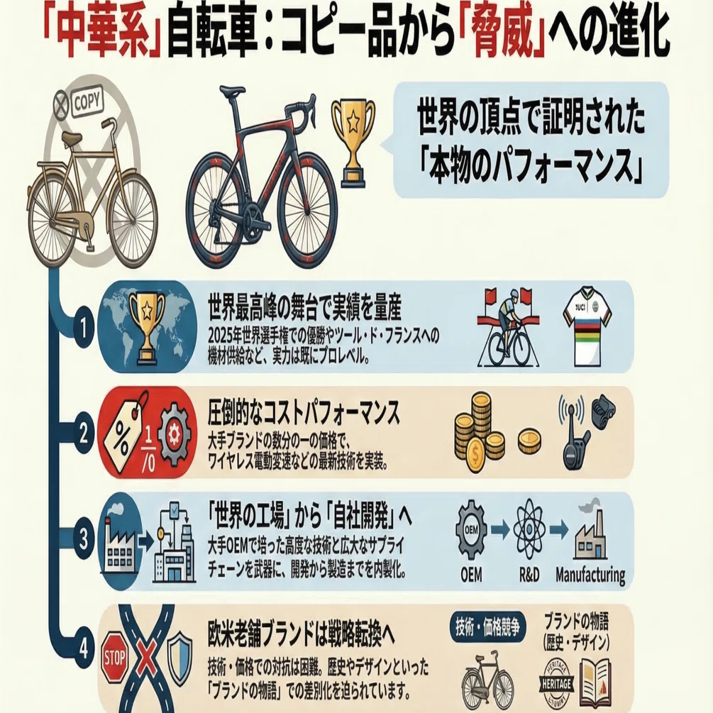 中国ブランド】自転車メーカー「中華系」が本気になってきた。欧米の