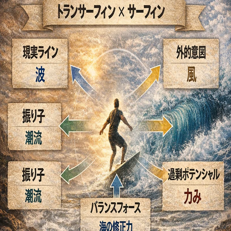 トランサーフィン 保存版】トランサーフィンとは？人生の波に乗る技術｜タフティとの違い