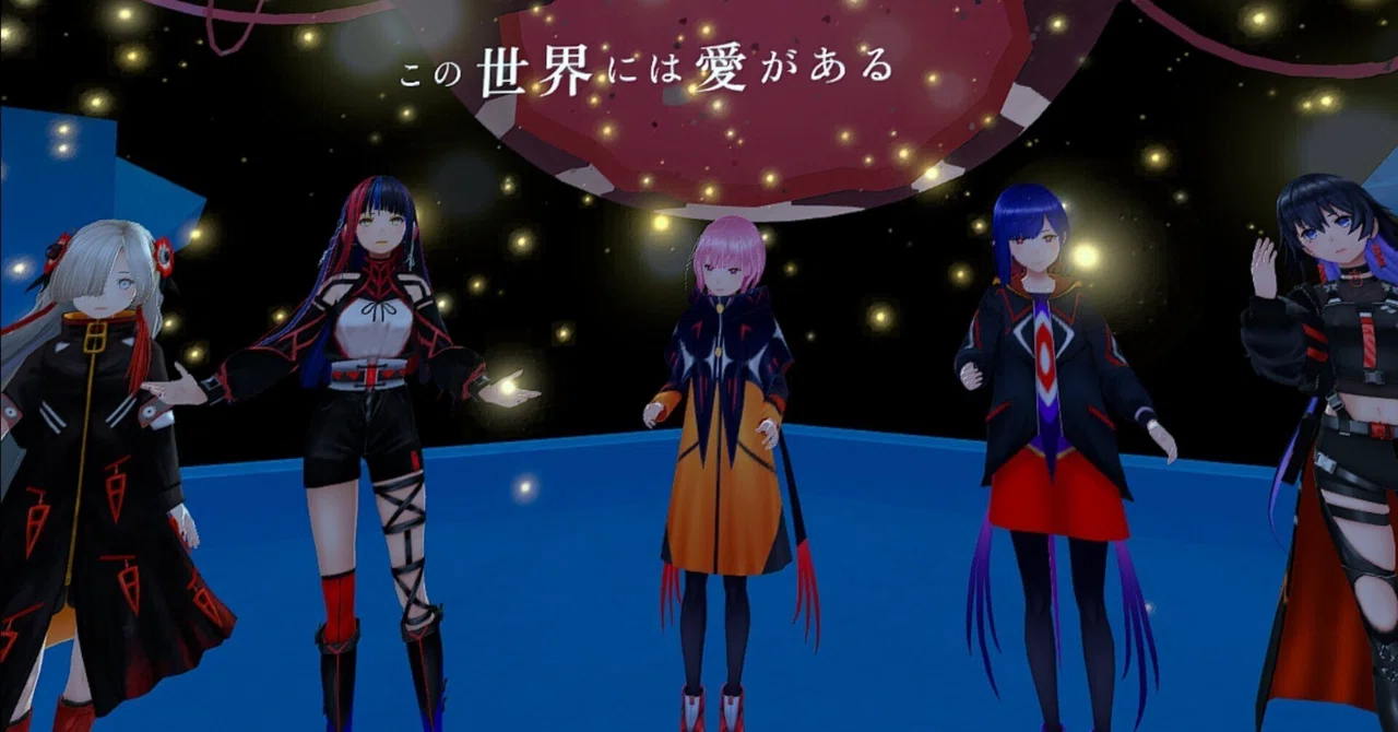 神椿市建設中VRから入ってV.W.P 4thライブを観て5周年配信をリアタイ
