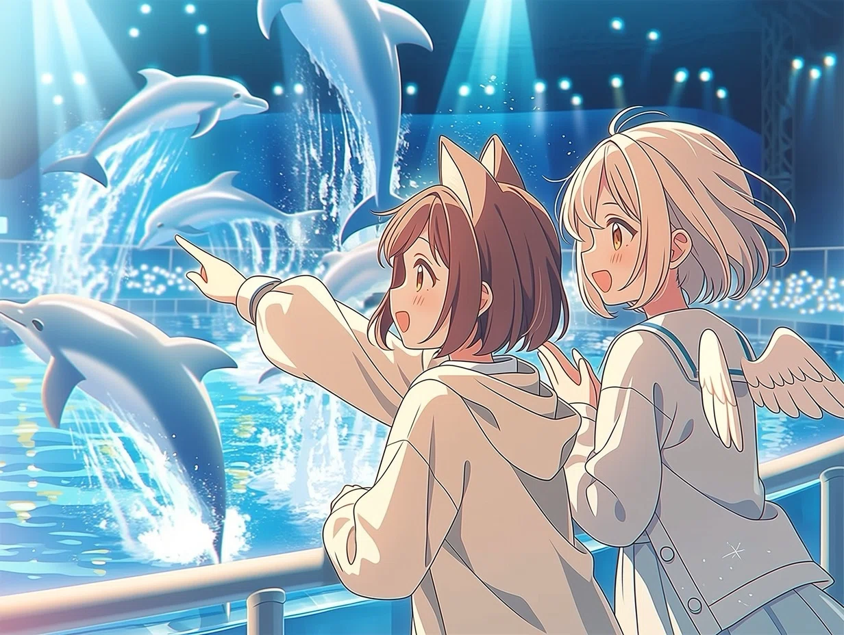 水のきらめきに惹かれて、水槽の前で創作はもっと自由になる