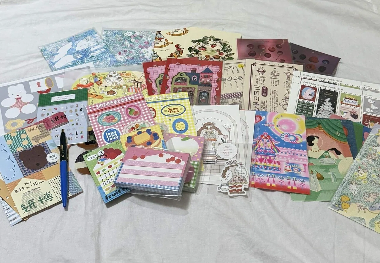 初めての紙博、レポと購入品｜鹿