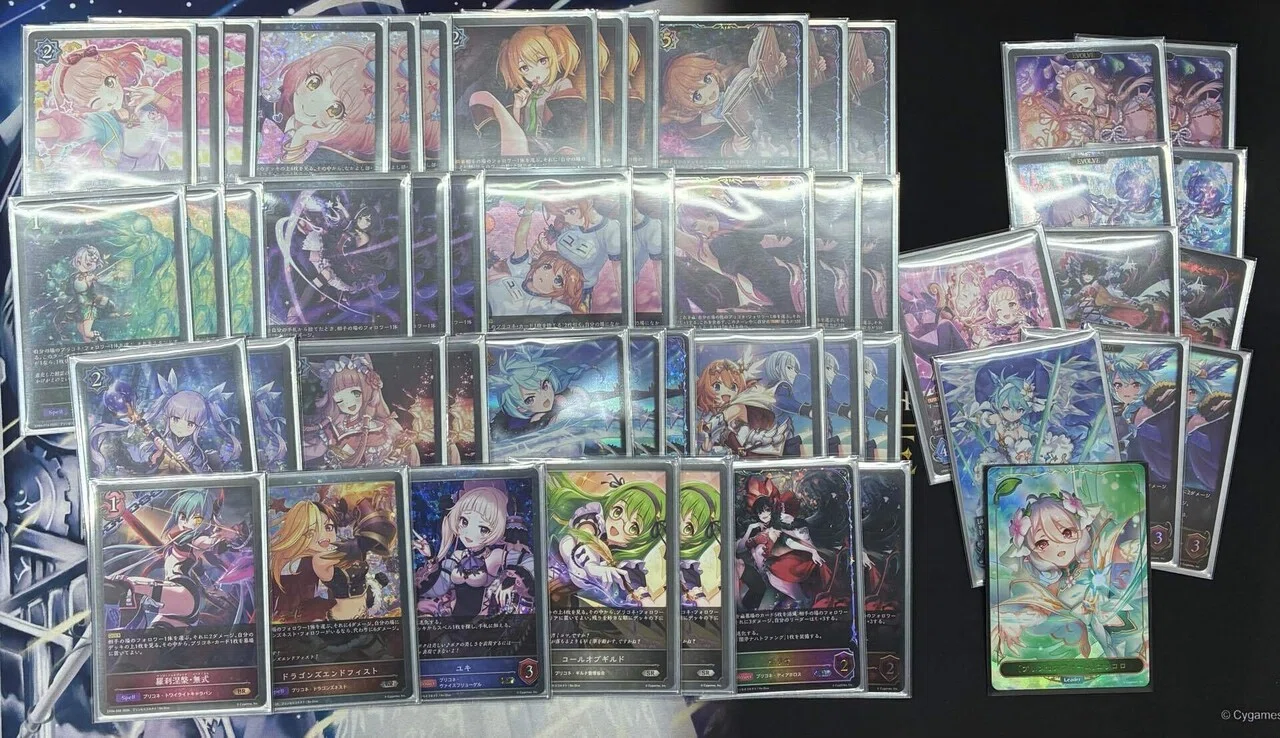 シャドウバースエボルヴ スペルプリコネ JCS優勝 調整パーツ付き デッキ販売 エボルヴ】JCS準優勝 キャル抜きスペルプリコネ振り返り｜えんがわ