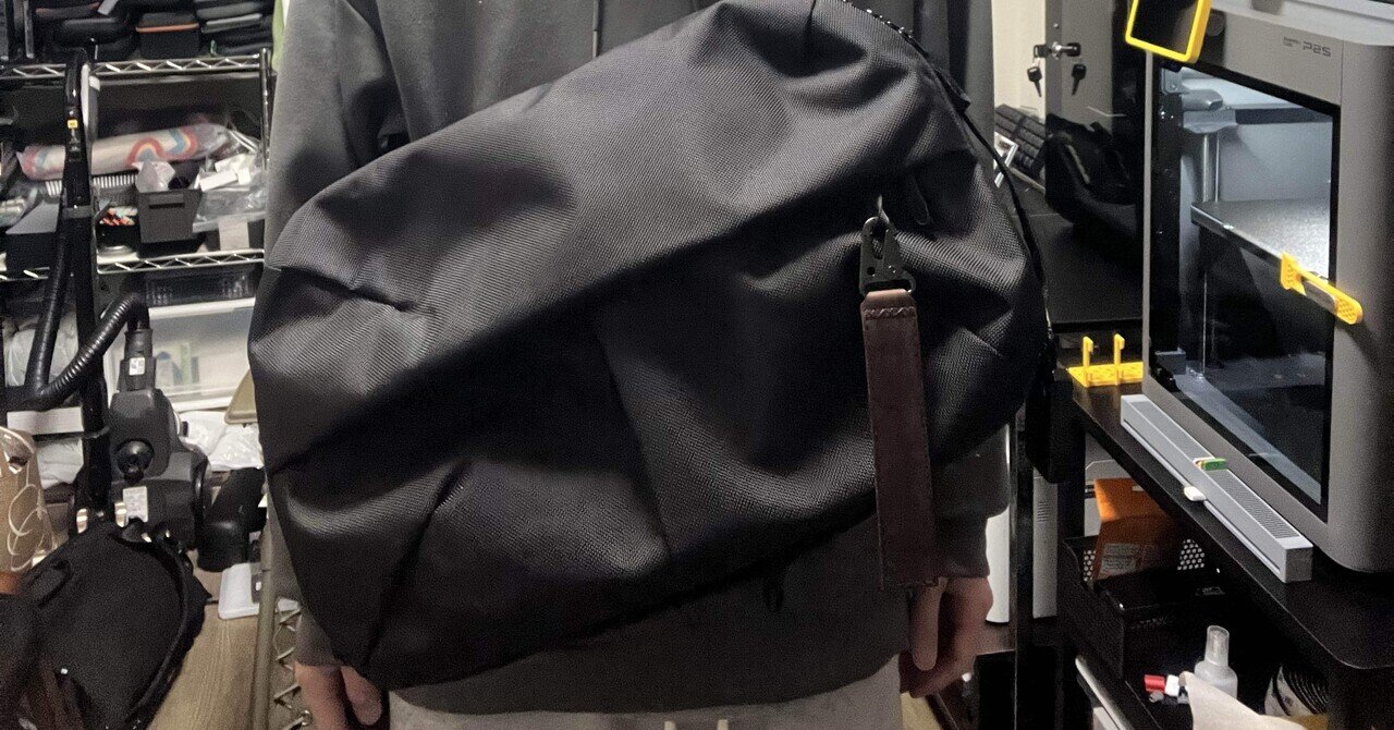 NOMANZ_GEAR】DIRACバックパックをスリング化したら意外とイケる?件｜kazy