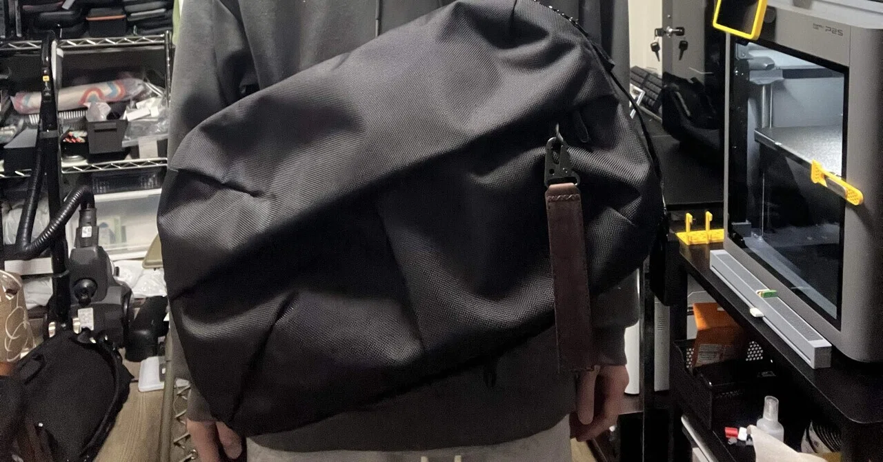 NOMANZ_GEAR】DIRACバックパックをスリング化したら意外とイケる?件｜kazy