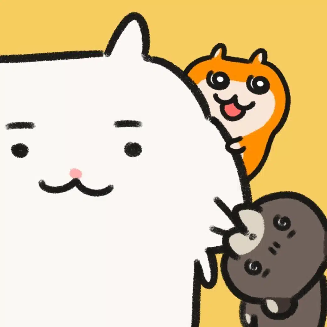 ラウンドワン×クソハムちゃん】抱きつきショルダーポーチ＆BIG