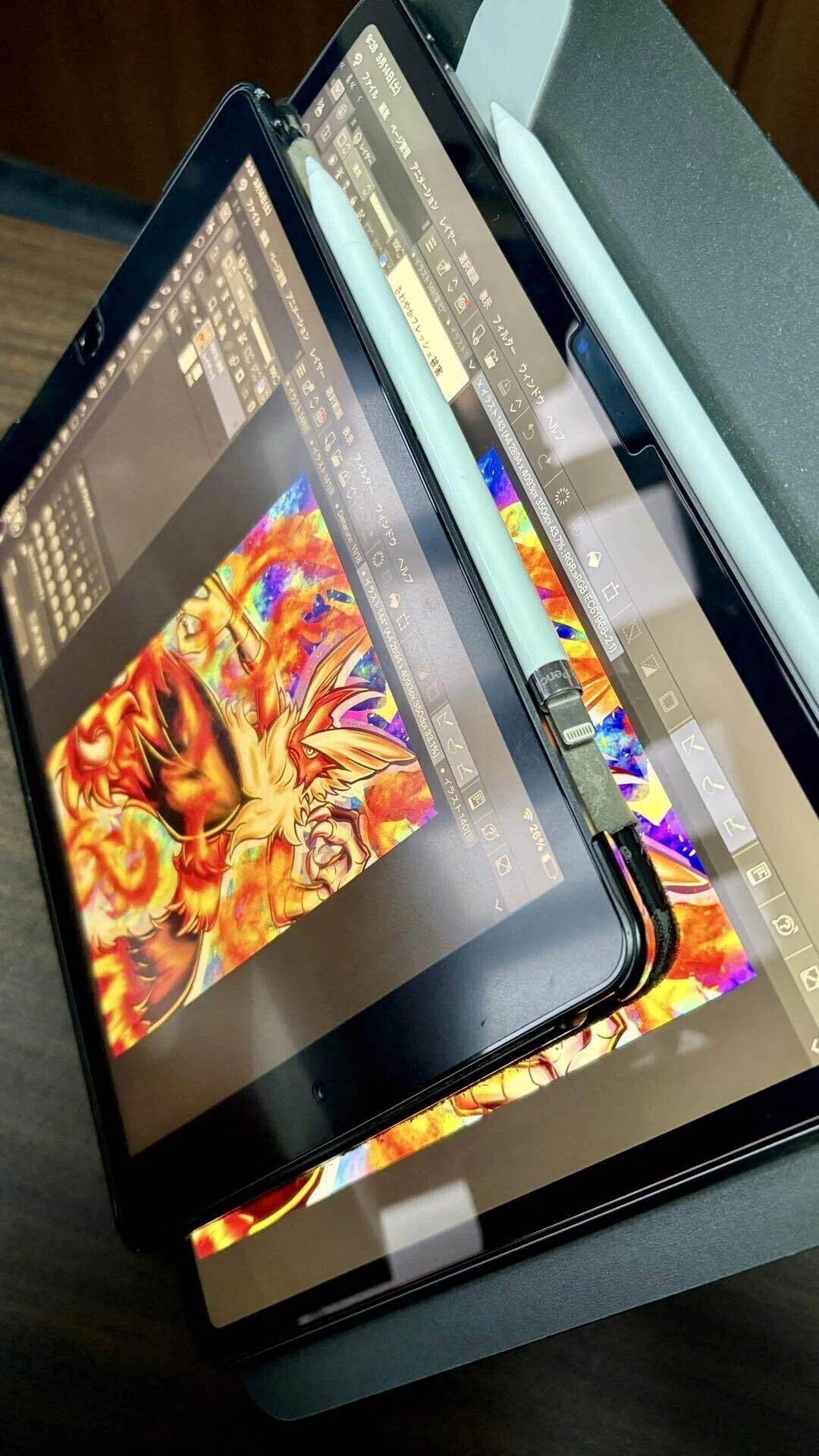 iPad AIR 13inchとApple pencil Pro買いました！！｜ドシシ蒼眞@創作