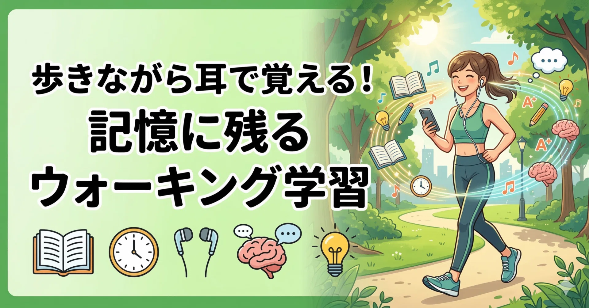 歩きながらイヤホン