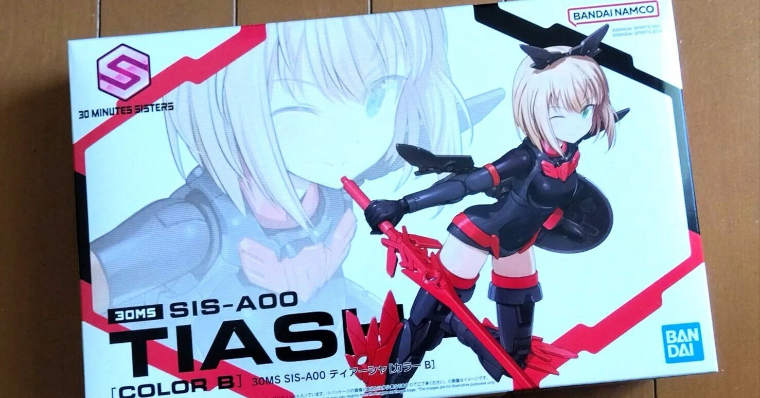 30MS ティアーシャ（バンダイS）#1～ご開帳｜はりす筆塗りぷらも