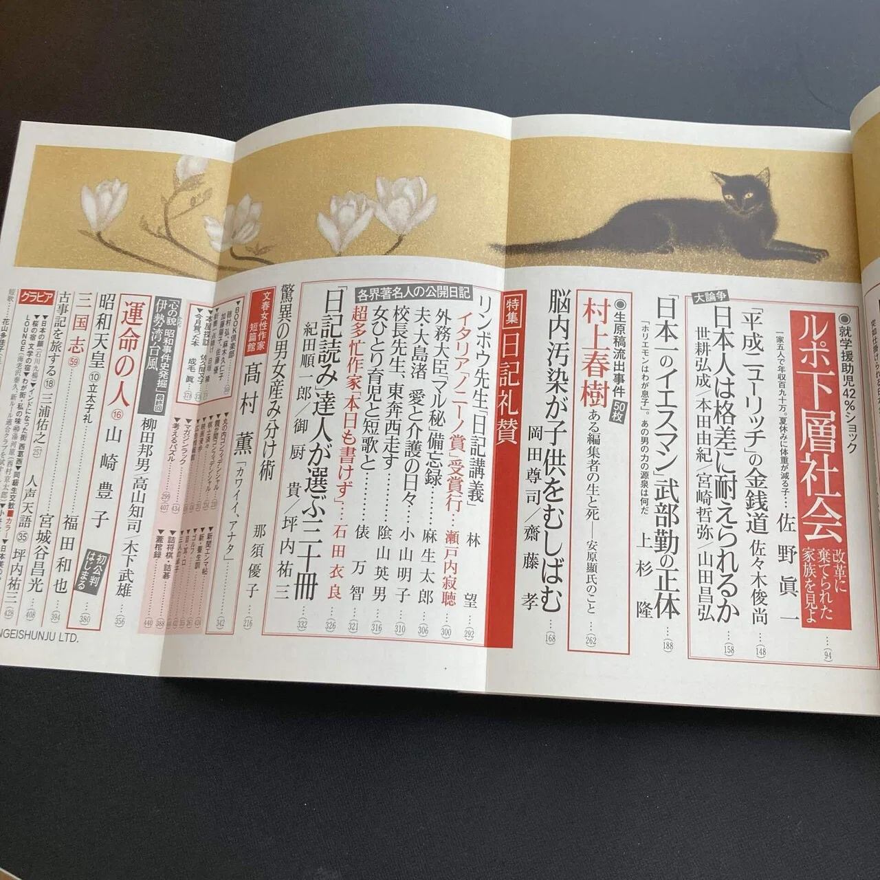 20年前の総合月刊誌『文藝春秋 2006年 04月号』｜ロムド書店の書架