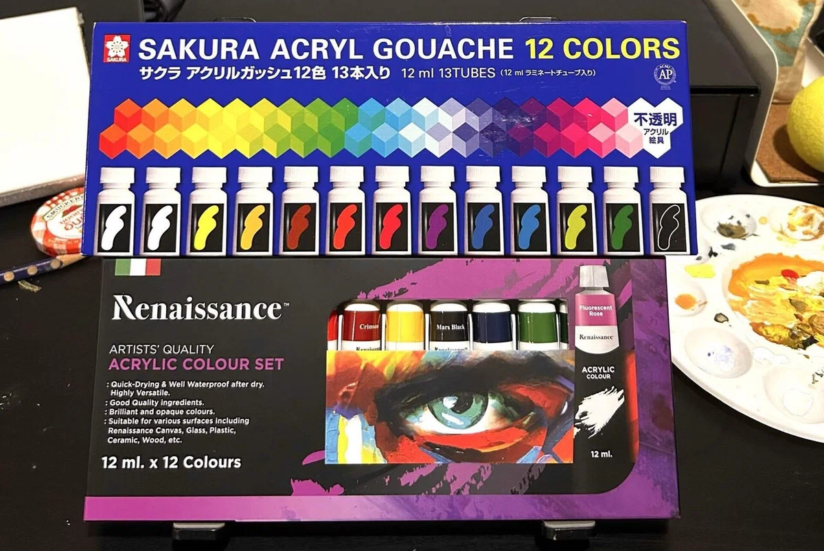アクリル絵の具