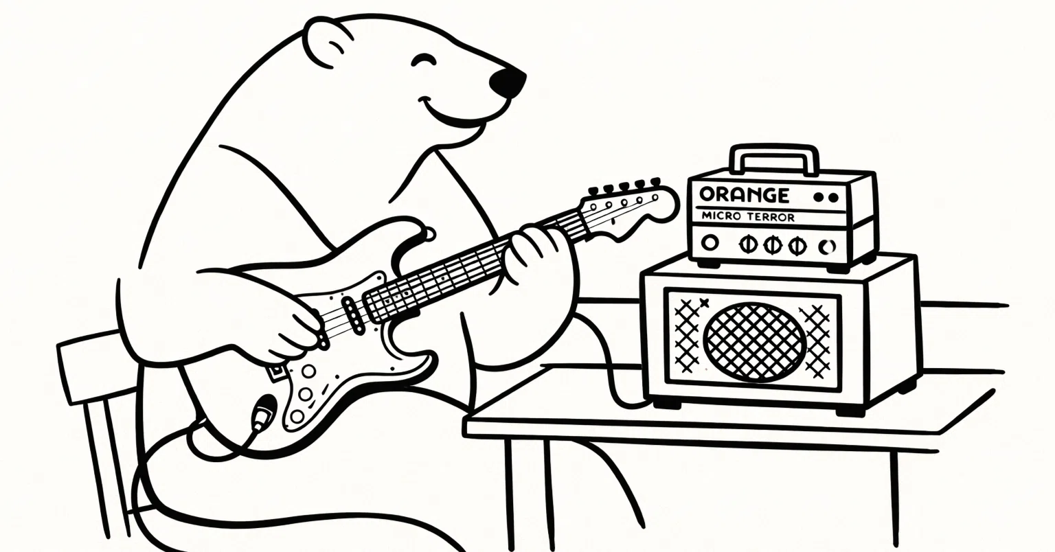 ORANGEのギターアンプ モノとルキ#41｜るきべあ🐻音楽制作×ガジェット