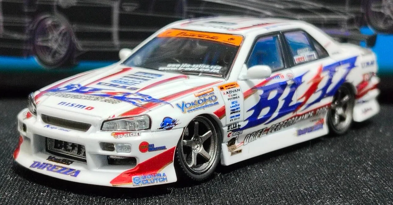 MORTAL MODEL 1/64 BLITZ ER34 D1 SPECIAL 2006｜岡田衛