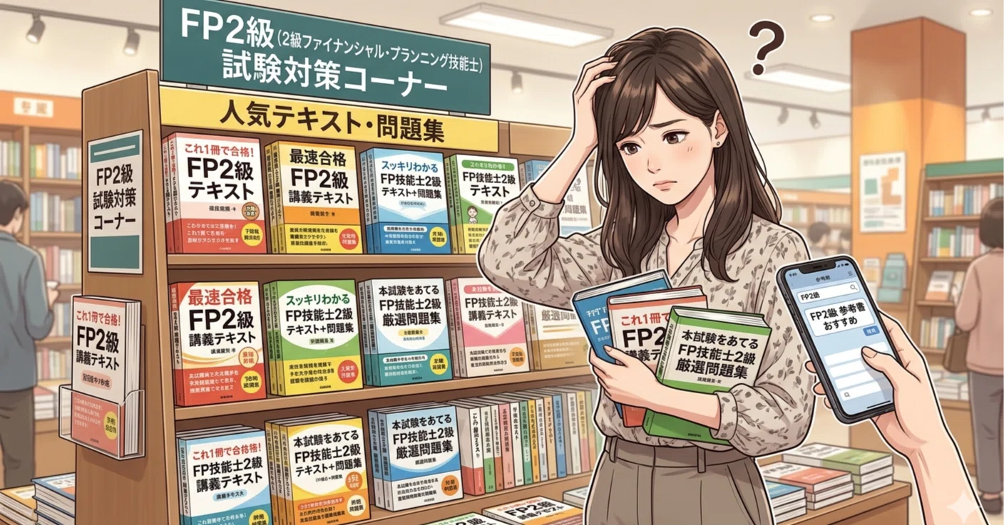 FP3級の学習は2級テキストで】 主婦でも続けやすい厳選4冊｜FPのハシクレ